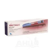 Виктоза раствор для инъекций 6 мг/мл картридж вложенный в шприц-ручку 3 мл №2