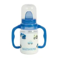 Пляшечка Baby-Nova 46003 з малюнком і ручкою 125 мл