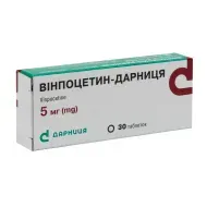 Винпоцетин-Дарница таблетки 5 мг №30