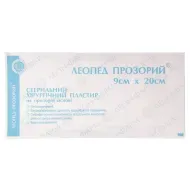 Пластырь медицинский leopad 9 см х 20 см стерильный прозрачный №1