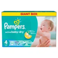 Підгузки Pampers Active Baby-Dry Maxi розмір 4 (7-14кг) №90