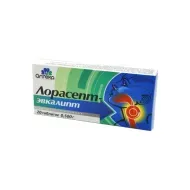 Лорасепт-эвкалипт таблетки 500 мг №20
