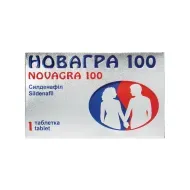 Новагра 100 таблетки вкриті плівковою оболонкою 100 мг №1+1 акція