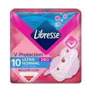 Гигиенические прокладки Libresse Ultra Normal Soft Deo №10