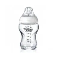 Бутылочка для кормления стеклянная Tommee Tippee 42243877 250 мл