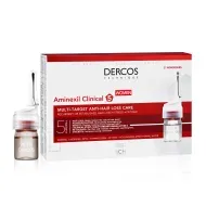 Засіб проти випадіння волосся Vichy Dercos Aminexil Clinical 5 комплексної дії для жінок 21 х 6 мл