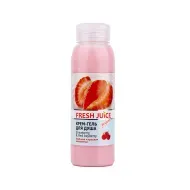 Крем-гель для душа Fresh Juice Strawberry&Red bayberry 300 мл