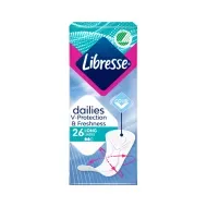 Щоденні гігієнічні прокладки Libresse DailyFresh Normal Deo з молочною кислотою №32