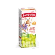 Сок Bambolina яблочно-виноградный 200 мл