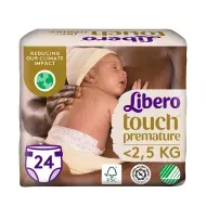 Подгузники Libero 0 Touch Premium 0-2кг №24