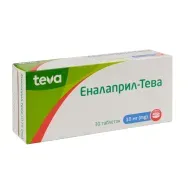 Еналаприл-Тева таблетки 10 мг блістер №30