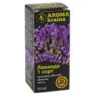 Ефірна олія лаванди 1 сорт Aroma kraina 10 мл