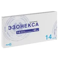 Эзонекса таблетки кишечно-растворимые 40 мг блистер №14
