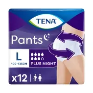 Підгузники-трусики для дорослих Tena pants plus night large №12