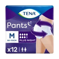 Подгузники-трусики для взрослых Tena pants plus night medium №12