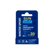 Зимний солнцезащитный бальзам для губ Sun Energy SPF 20 3,6г