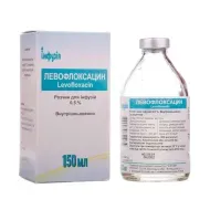 Левофлоксацин розчин для інфузій 750 мг / 150 мл
