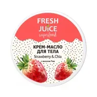 Крем-олія для тіла Fresh Juice Strawberry & Chia 225 мл