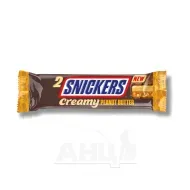 Батончик Snickers с арахисовым маслом 36,5 г