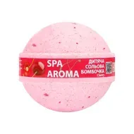 Дитяча сольова бомбочка для ванн Bioton Cosmetics Spa & Aroma вишня 75 г