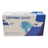 Перчатки смотровые нестерильные gloves нитриловые М без пудры №50