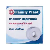 Пластырь Family Plast на тканевой основе 2смх500см №1