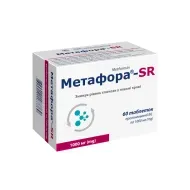 Метафора-SR таблетки 1000 мг №60