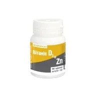 Витамин D3 + Цинк таблетки 250 мг №100