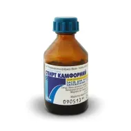 Камфорний спирт АйВі розчин для зовнішнього застосування 10% флакон 40 мл