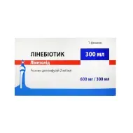 Линебиотик раствор для инфузий 2 мг/мл 300 мл №1
