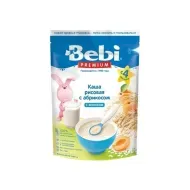 Каша молочна Bebi Premium рисова з абрикосом 200 г