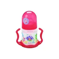 Бутылочка для кормления Baby-Nova 45003-1 пластиковая с декором 150 мл