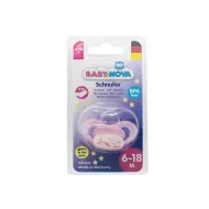 Пустушка Baby-Nova 27251-1 силіконова розмір 2 для дівчинки №2