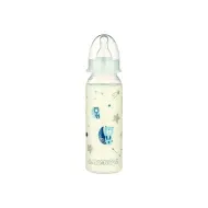 Пляшечка для годування Baby-Nova 47011-1 декор для хлопчиків 240 мл