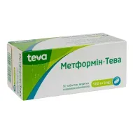 Метформин-Тева таблетки 500 мг №50
