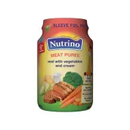 Пюре Nutrino яловичина овочі сметана 190 г