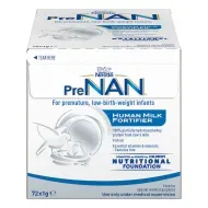 Обогатитель грудного молока PreNAN для поддержания роста недоношенных и детей с низкой массой тела 1 г х 72 стиков