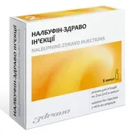 Налбуфин-Здраво раствор для инъекций 10 мг/мл ампулы 2 мл №5