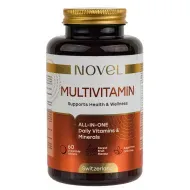 Витамины Novel Новел Мультивитамин таблетки жевательные со вкусом лесных ягод №60