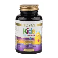 Вітаміни Новел Novel KIDS Multivitamin + Mineral таблетки жувальні зі смаком вишні №60