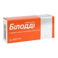 Білодді таблетки 200 мг №50