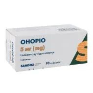 Онорио таблетки 5 мг блистер №90