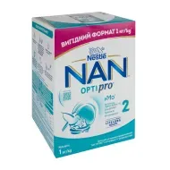 Сухая молочная смесь Nestle NAN 2 Optipro 1000 г