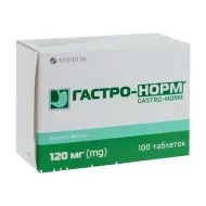 Гастро-норм таблетки покрытые пленочной оболочкой 120 мг блистер №100