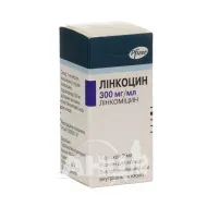 Лінкоцин розчин для ін'єкцій 300 мг/мл флакон 2 мл №1