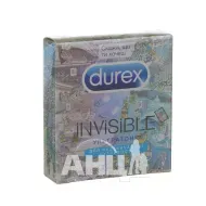 Презервативы Durex invisible ультратонкие №3