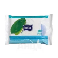 Влажные салфетки Bella зеленый чай №10