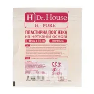 Пластырная повязка на нетканой основе h pore Dr. House стерильная 10 см х 10 см