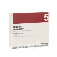 Нікомекс розчин для ін'єкцій 50 мг/мл ампула 5 мл №5