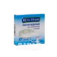 Пластир медичний Dr.House 1 см х 500 см на тканинній основі